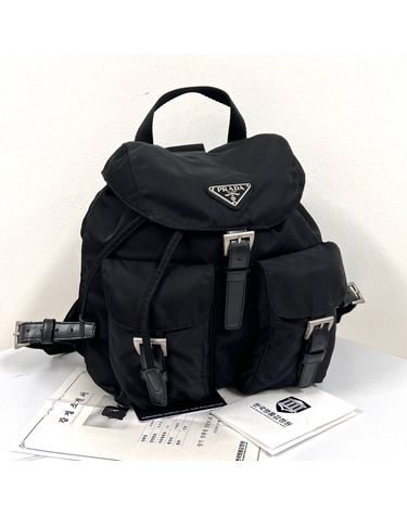 [중고명품] 프라다 여성 나일론 삼각로고 미니 숄더백 블랙 INI545 067 F0002 160403801
