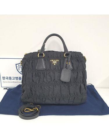 [중고명품] 프라다 중고 나일론 고프레 숄더백 B1336M 160966931