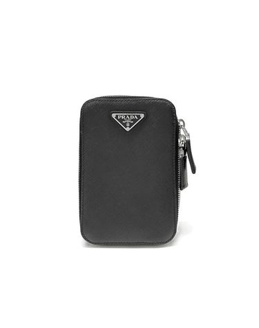 [중고명품] 프라다 중고 2VZ039 사피아노 삼각로고 벨트백 블랙 B1223C314 162955163