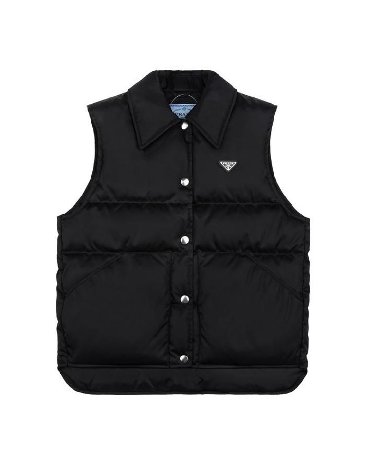 [명품] 프라다 다운 베스트 블랙 29X207 1WQ8 F0002 147451203 상품상세설명 참조