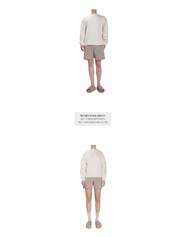 피어오브갓 [명품] 피어오브갓 에센셜 라운지 쇼츠 팬츠 139104826 착용컷