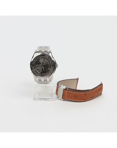 [중고명품] 해밀턴 40MM 재즈마스터 오픈 하트 오토매틱 메탈 남성 시계 162374856