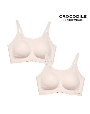 [크로커다일] 소프트 나일론모달 패드일체형 스트랩 브라2종 소프트오트 CDWBR5O17_2
