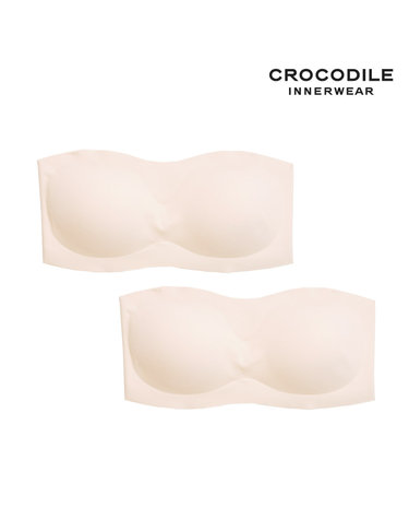 [크로커다일] 퓨징 오프숄더 브라2종 라이트베이지 CDWBR5N25_2