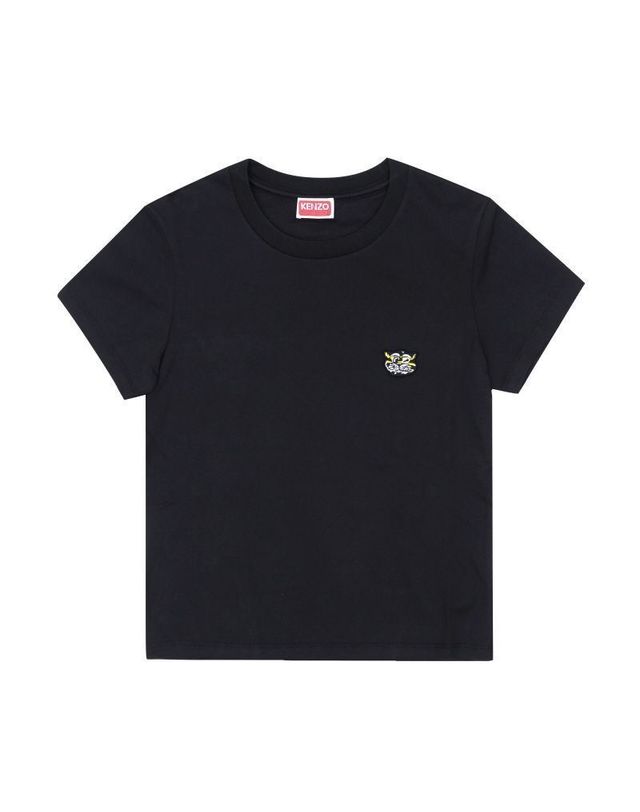 겐조 [명품] 겐조 여성 와일드 타이거 클래식 티셔츠 블랙 FG52TS2164SO 99J 155988858 착용컷