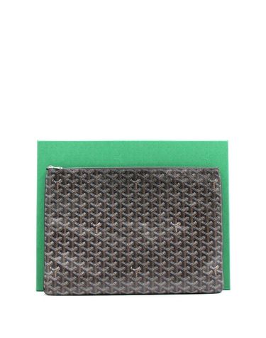 [중고명품] 고야드 블랙 클러치백 가로 40.5CM 세로 29CM 152894869