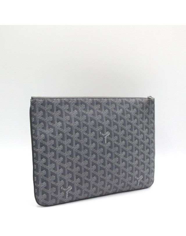 고야드 [중고명품] [중고명품] 고야드 세나MM 스페셜 그레이 클러치백 가로 29CM 세로 20CM 152894715 착용컷