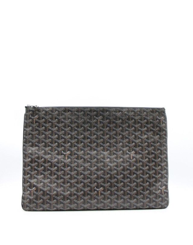 고야드 [중고명품] [중고명품] 고야드 블랙 클러치백 가로 40.5CM 세로 29CM 152894869 착용컷