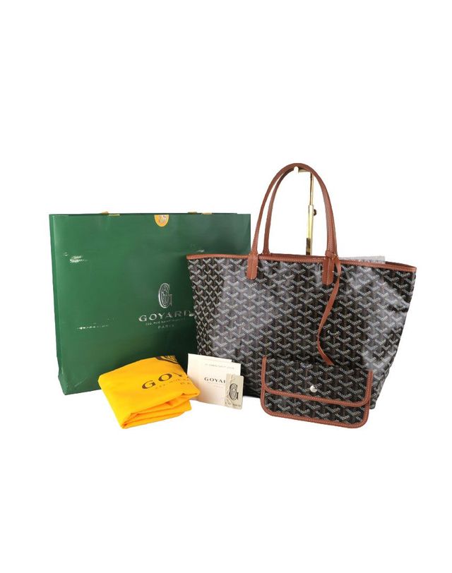 고야드 [중고명품] [중고명품] 고야드 생루이 백 PM 블랙 탄 STLOUIPMLTY01CL03P 158624353 착용컷