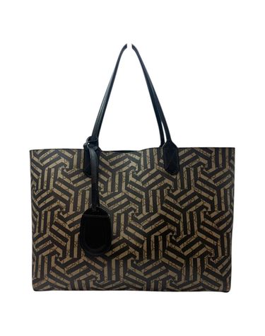 [중고명품] 구찌 카레이도 GG슈프림 리버서블 쇼퍼백 베이지/블랙 사이즈 38cm 154995097