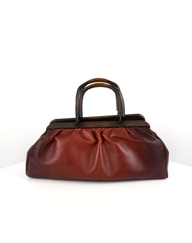 [중고명품] 구찌 브라운 버팔로 레더 닥터 백 151948677