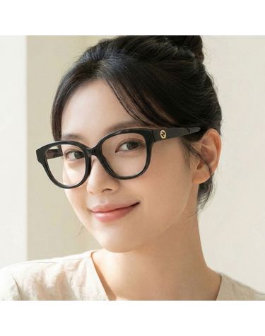 [명품] 구찌 GG1260OA 001 아시안핏 뿔테 인터로킹G 안경테 62823936