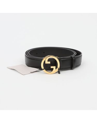 구찌 [중고명품] 구찌 블론디 레더 벨트 블랙 690557 US10G 1000 161835353