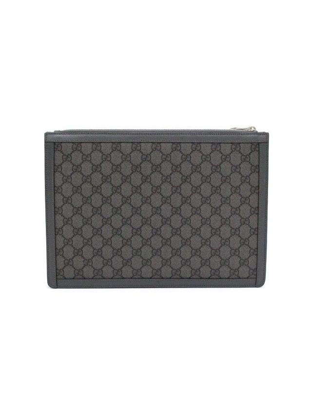 구찌 [중고명품] [중고명품] 구찌 GG 포트폴리오 케이스 클러치백 가로 34cm / 세로 24cm / 폭 4cm 152892449 착용컷