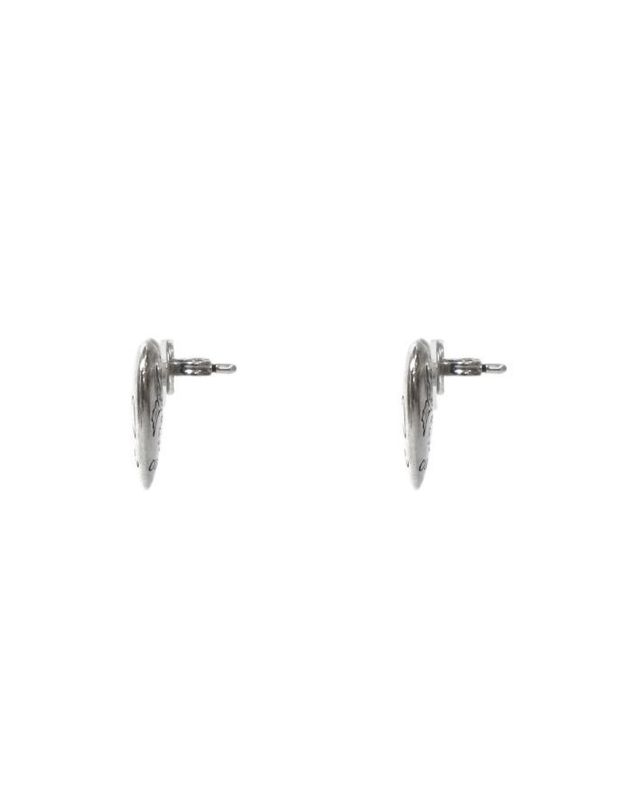 구찌 [중고명품] [중고명품] 구찌 블라인드 포 러브 실버 귀걸이 가로 1.3cm 높이 1.3cm 154784305 착용컷
