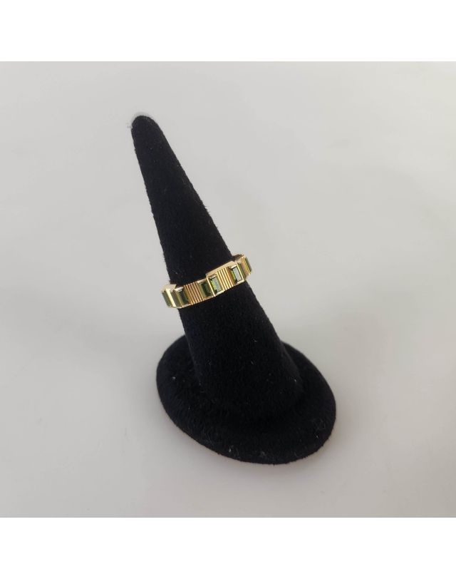 구찌 [중고명품] [중고명품] 구찌 링크 투 러브 투르말린 18K 반지 148978447 착용컷