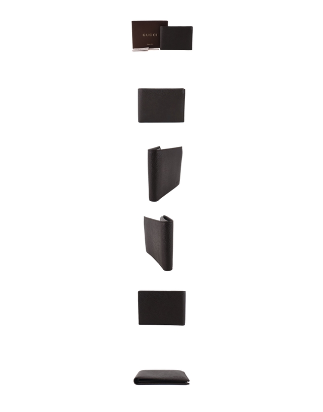 구찌 [중고명품] [중고명품] 구찌 [중고명품다올] 레더 클래식 반지갑 다크브라운 391504 161311310 착용컷