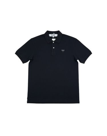 [명품] 꼼데가르송 블랙 하트 와펜 카라 티셔츠 남여공용 AX T066 051 1 155305584