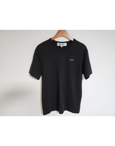 [중고명품] 꼼데가르송 블랙와펜 남성 반팔티셔츠 사이즈 L 77615993