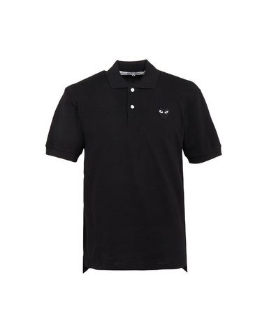 [명품] 꼼데가르송 블랙 하트 와펜 카라 티셔츠 남여공용 AX T066 051 1 148421265