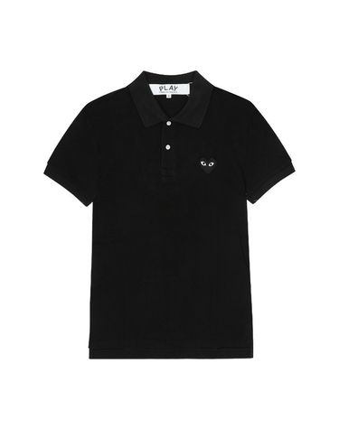 [명품] 꼼데가르송 블랙 하트 와펜 카라 티셔츠 남여공용 AX T066 051 1 137668658
