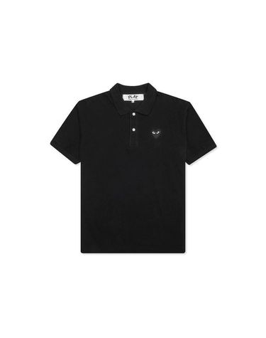 [명품] 꼼데가르송 블랙 하트 와펜 카라 티셔츠 남여공용 AX T066 051 1 159467989