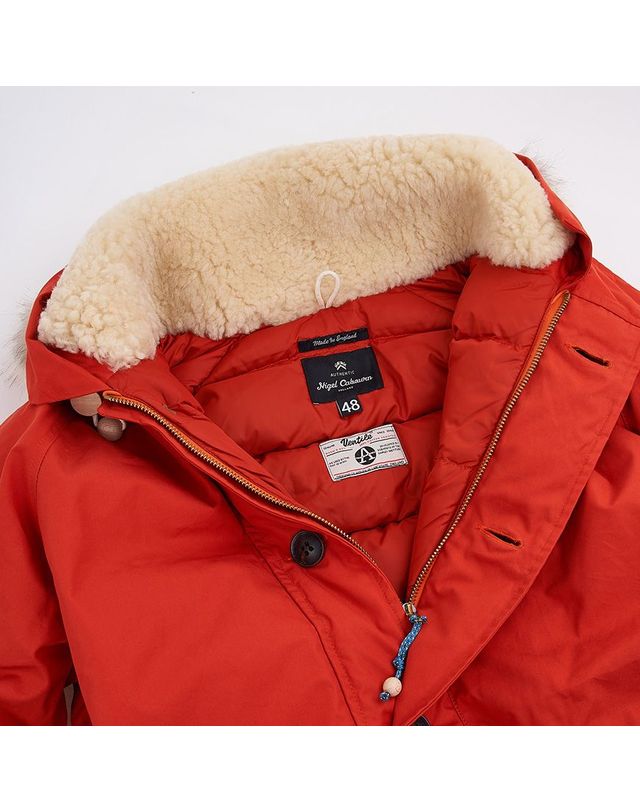 나이젤 카본 [명품] 나이젤카본 에베레스트 남성 파카 빈티지 오렌지 NC AW25 OW005 VINTAGE 150213146 착용컷