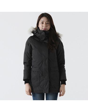 [명품] 노비스 칼라 여성 패딩 자켓 다크그레이 132954498