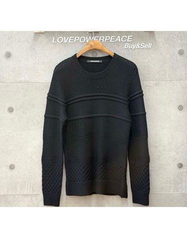 [중고명품] 닐바렛 울 아크릴 니트 블랙 사이즈 95 153433561
