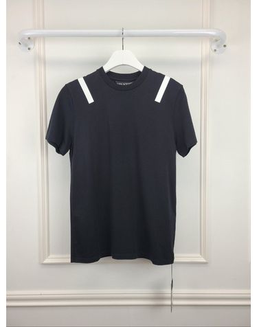 [중고명품] 닐바렛 블랙 화이트 지오매트릭 반팔티 사이즈 XS 41910979