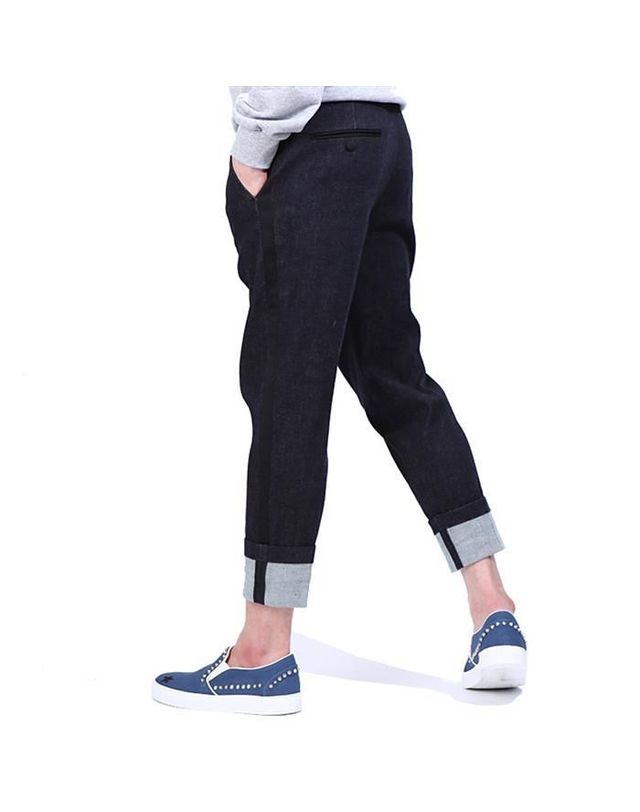닐 바렛 [명품] 닐바렛 남성 생지 데님 팬츠 158644259 착용컷