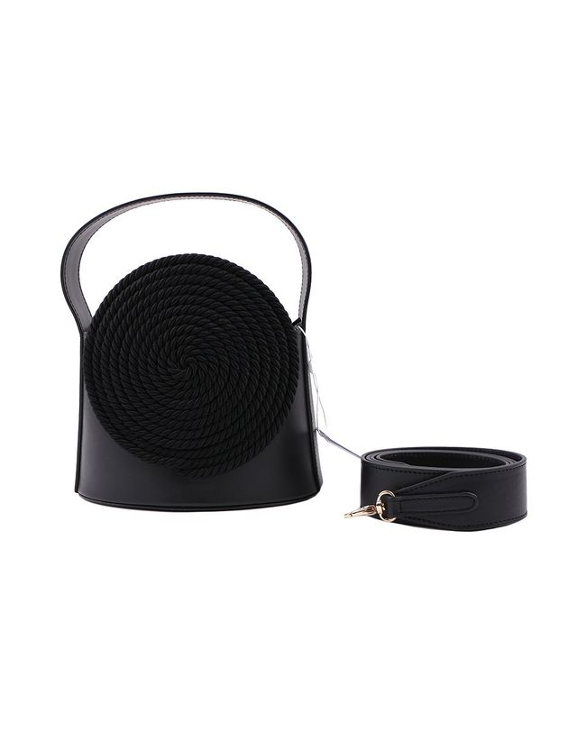 데스트리 [명품] 데스트리 GUNTHER BLACK PASSEMENTERIE 백 101430917 착용컷