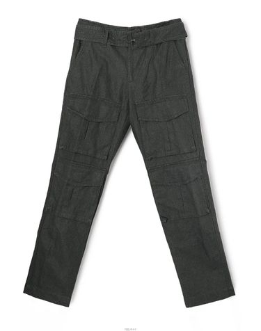 [명품] 드리스반노튼 PREGIS 코팅 린넨 카고 팬츠 78651036