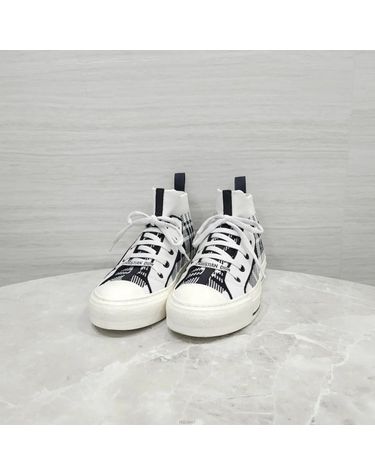 [중고명품] 디올 워크앤 체크 하이탑 스니커즈 사이즈 36 158609740