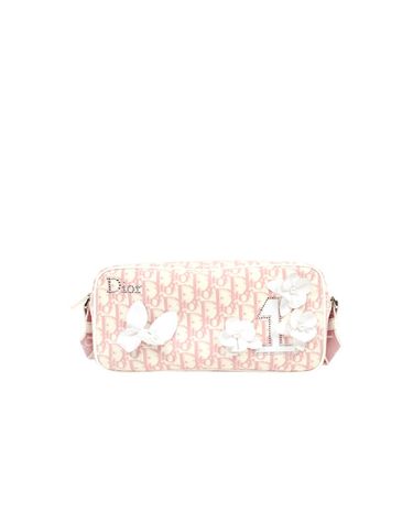 [중고명품] 디올 핑크 오블리크 트로터 가방 사이즈 26.5cm 158843856