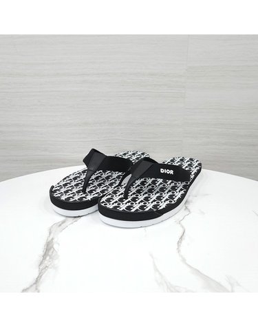 [중고명품] 디올 오블리크 자카드 알파 쪼리 샌들 슬리퍼 45 3SA082YXV 10507 163157637
