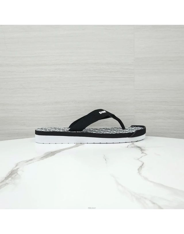디올 [중고명품] 디올 오블리크 자카드 알파 쪼리 샌들 슬리퍼 3SA082YXV 161795837 착용컷