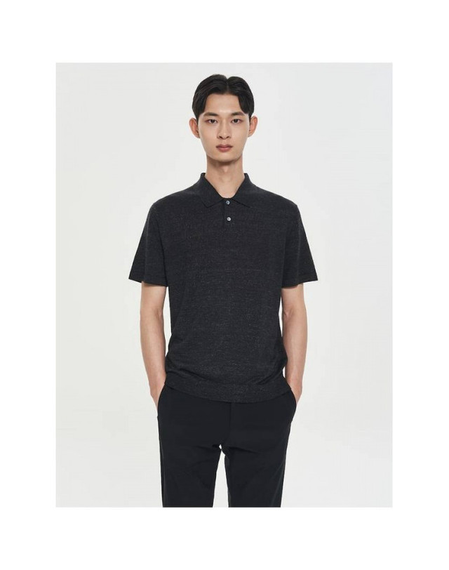 띠어리 [명품] 띠어리 고리스 퍼시픽 리넨 카라티 M0483705 001 162108062 착용컷