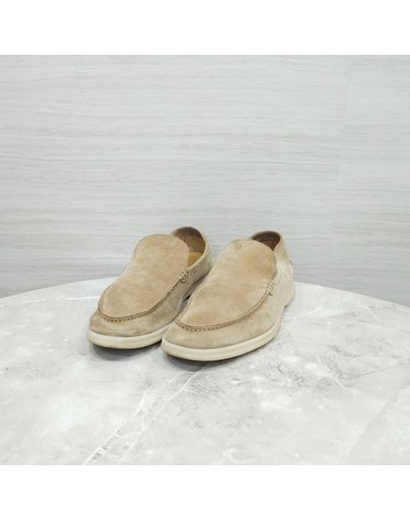 로로피아나 [중고명품] 로로피아나 남성 스웨이드 로퍼 샌드 베이지 163157738