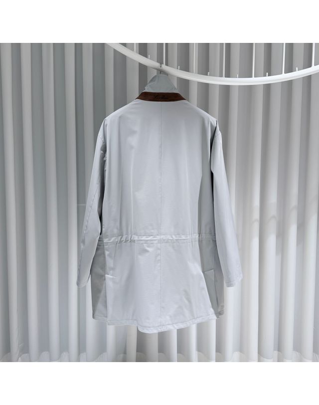 로로피아나 [중고명품] [중고명품] 로로피아나 스톰 시스템 레인 코트 자켓 사이즈 3XL 153976683 착용컷