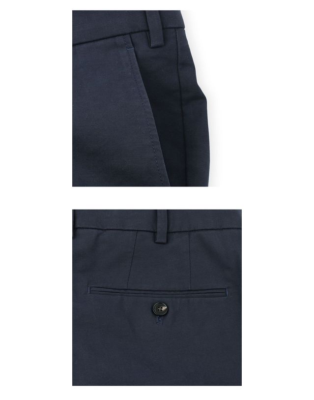로로피아나 [명품] 로로피아나 남성 스트레이트 레그 팬츠 네이비 FAO8422 W852 151664832 착용컷