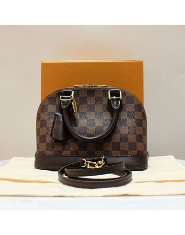 [중고명품] 루이비통 다미에 알마 BB 토트백 사이즈 23.5cm 156036598