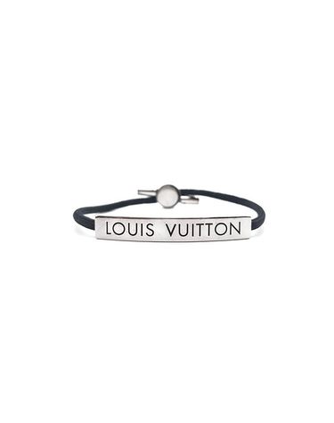 [중고명품] 루이비통 스페이스 LV 팔찌 실버 158719269