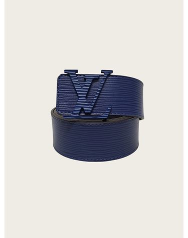 루이비통 [중고명품] 루이비통 블루 에피 LV 버클 이니셜 벨트 162329260
