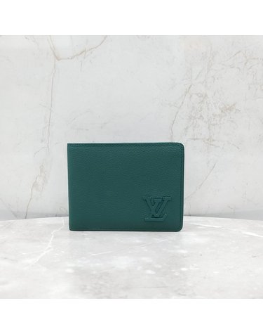 루이비통 [중고명품] 루이비통 LV 그린 멀티플 월릿 반지갑 M82273 7582 163158184