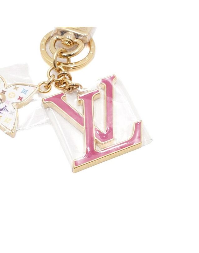 루이비통 [중고명품] [중고명품] 루이비통 무라카미 타카시 모노그램 멀티컬러 키링 겸 백참 158378247 착용컷