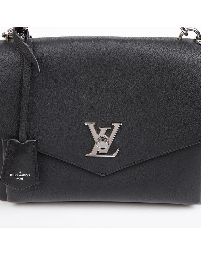 루이비통 [중고명품] [중고명품] 루이비통 마이락미 카프스킨 사첼백 블랙 M54849 157026390 착용컷