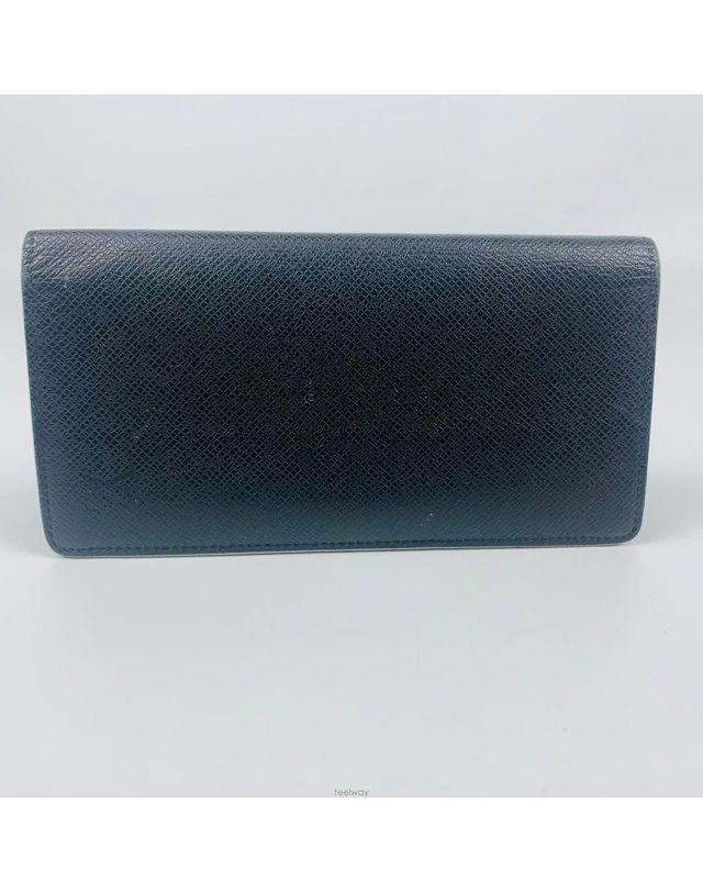 루이비통 [중고명품] [중고명품] 루이비통 레더 브라짜 월릿 장지갑 블랙 M30285 138267255 착용컷