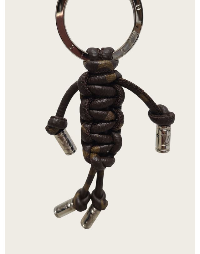 루이비통 [중고명품] [중고명품] 루이비통 남성 모노그램 MR 백참 키홀더 브라운 161232979 착용컷