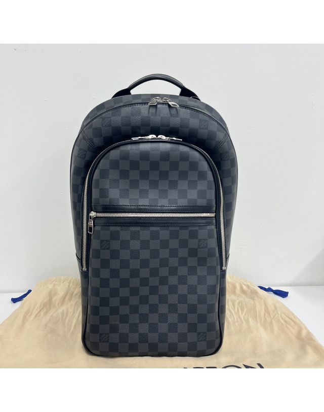 루이비통 [중고명품] [중고명품] 루이비통 중고 그라피트 마이클 백팩 N58024 163153568 착용컷